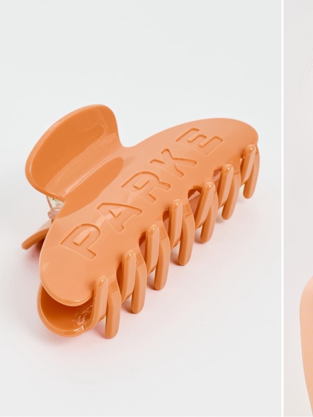 NIB Parke Creamsicle Claw Clip